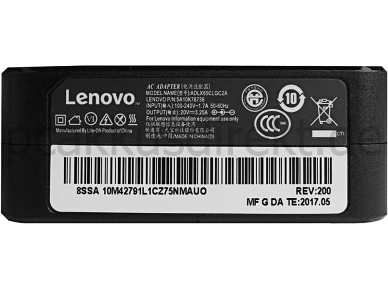 65W Netzteil Ladegerät Lenovo ADLX65CCGE2A