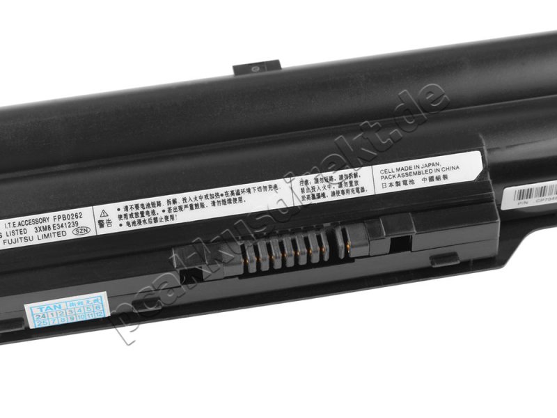 Fujitsu LifeBook S781 S782 S792 Akku 5800mAh 63Wh 6 Zellen