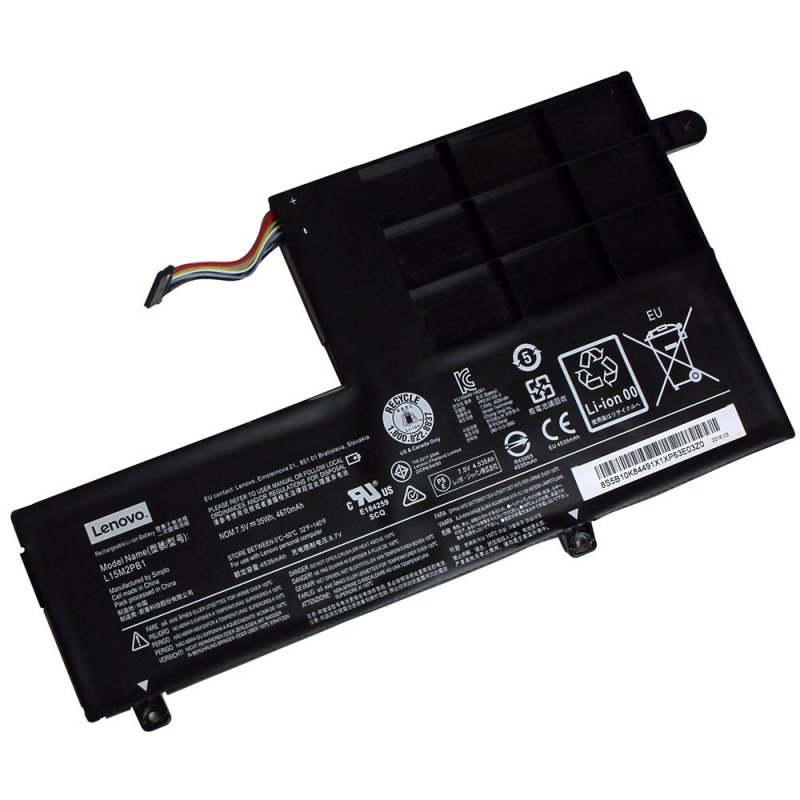 Original 35Wh 4670mAh 2 Zellen Akku Lenovo Yoga 510-15ISK 80S8