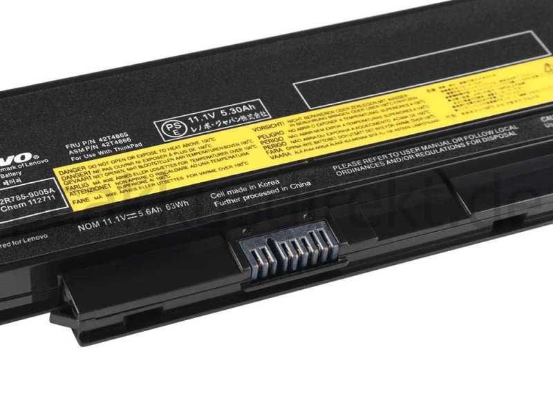 4000mAh 6 Zellen Akku Lenovo 45N1018 45N1019