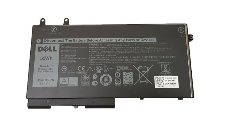 Original 4255mAh 51Wh 2-Zellen Dell Latitude 5501 P80F P80F003 Akku - zum Schließen ins Bild klicken