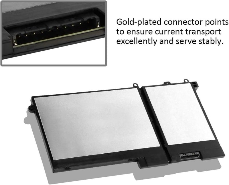 Original 4254mAh 51Wh 3-Zellen Akku Dell Latitude 12 5280 P27S001