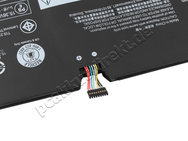 Original 2735mAh 42Wh 4 Zellen Akku Lenovo Yoga S730-13IWL 81J0