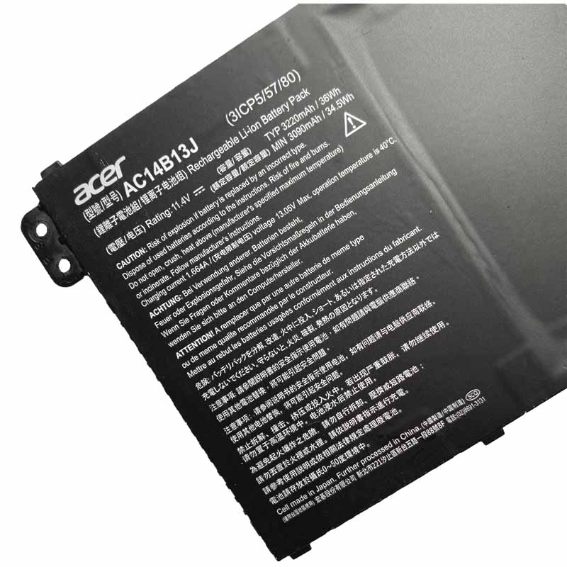 36Whr 3220mAh 3 Zellen Akku Acer Extensa 2508 Extensa 2540