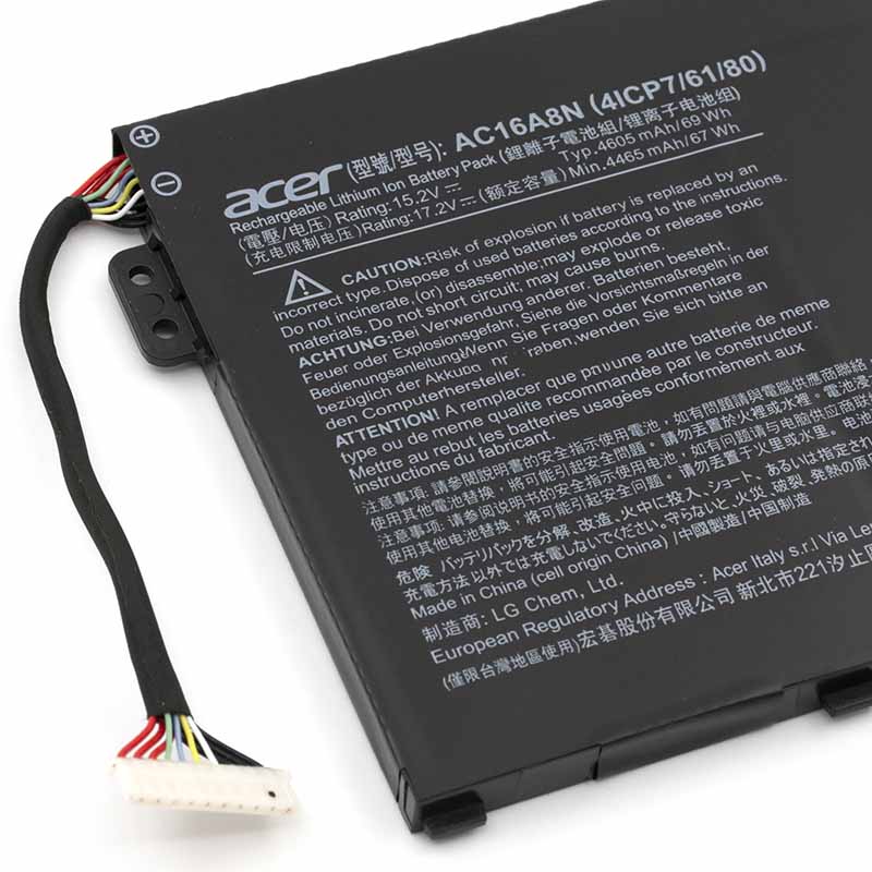 Original 4605mAh 69Wh 4-Zellen Akku Acer Aspire V17 Nitro VN7-793G