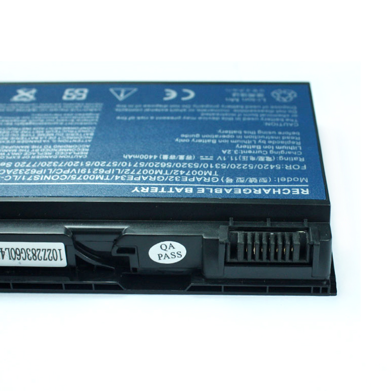 4400mAh 48Wh 6-Zellen Akku Acer BT.00605.014 BT.00607.008