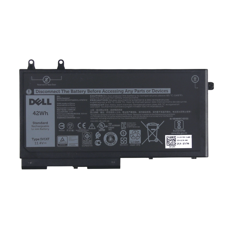 Original 2700mAh 42Wh 3-Zellen Akku Dell Latitude 5510 P80F002