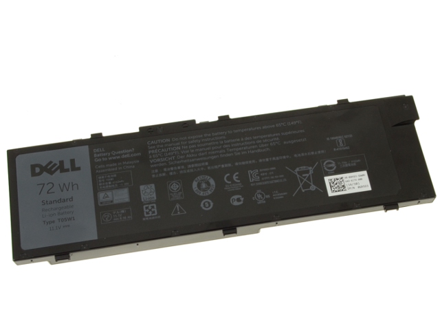 Original 72Wh 6-Zellen Dell Precision 7510 P53F P53F001 Akku