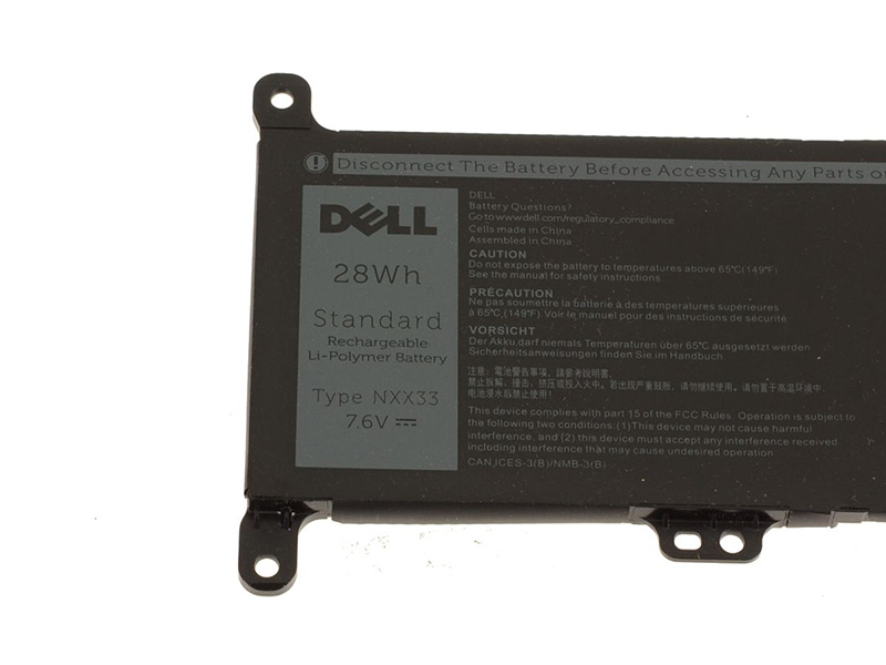 Original 3500mAh 28Wh Dell 0020K1 MJMVV NXX33 Akku