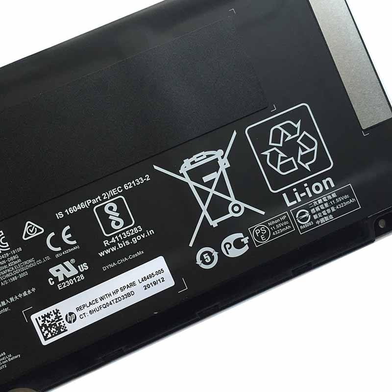 Original 52.5Wh Akku HP Pavilion Gaming 15-dk0009ng 15-dk0031ur