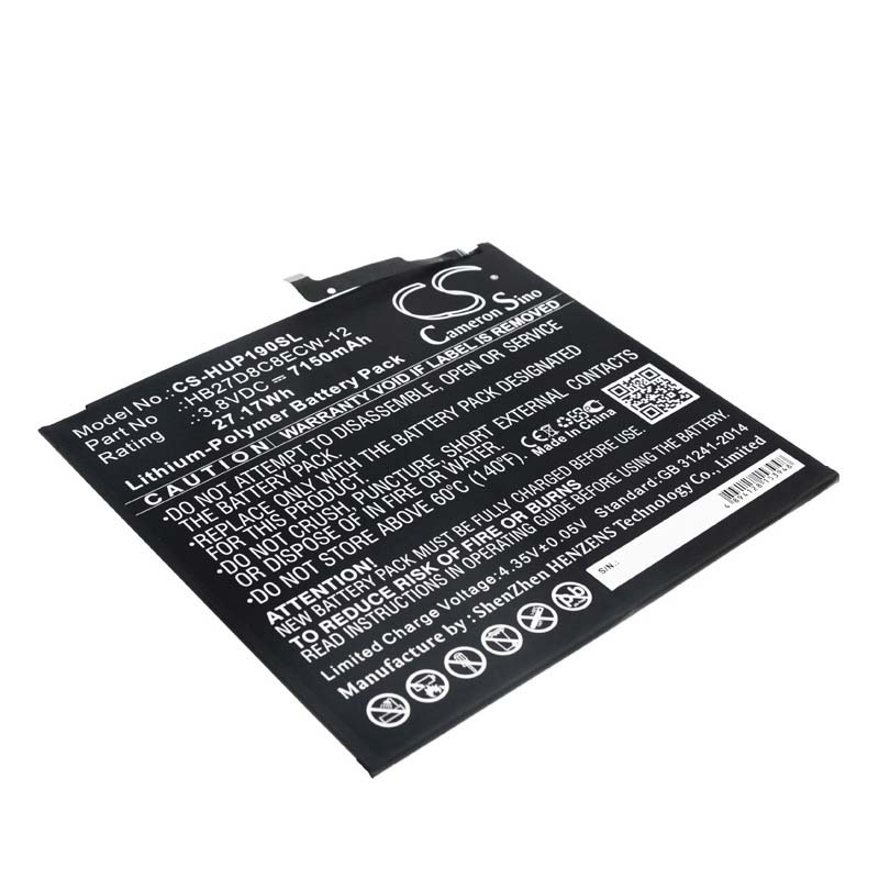 Original 7150mAh 27.17Wh 2 Zellen Akku Huawei HB27D8C8ECW-12