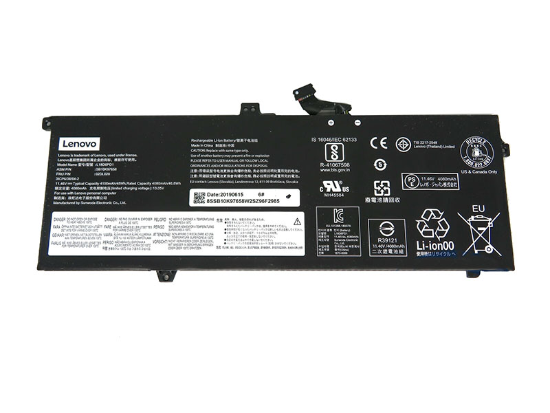 Original 4190mAh 48Wh 4 Zellen Akku Lenovo ThinkPad X395 20NL000FGE