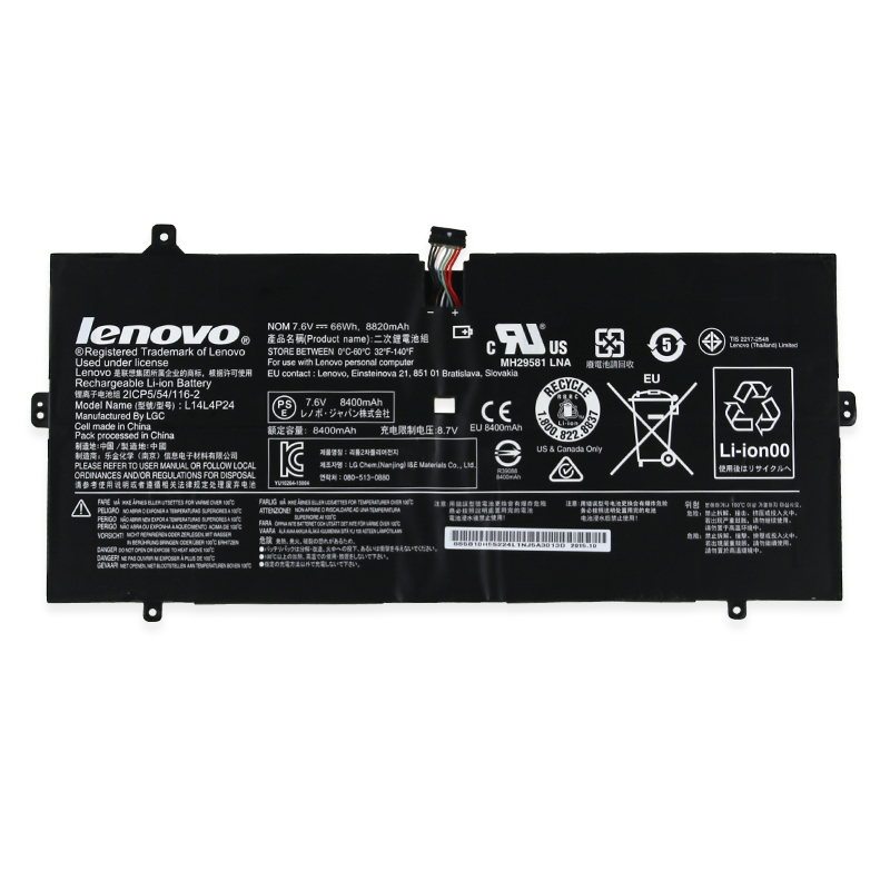 Original 8800mAh 66Wh Akku Lenovo Yoga 900-13ISK 80MK 80SD