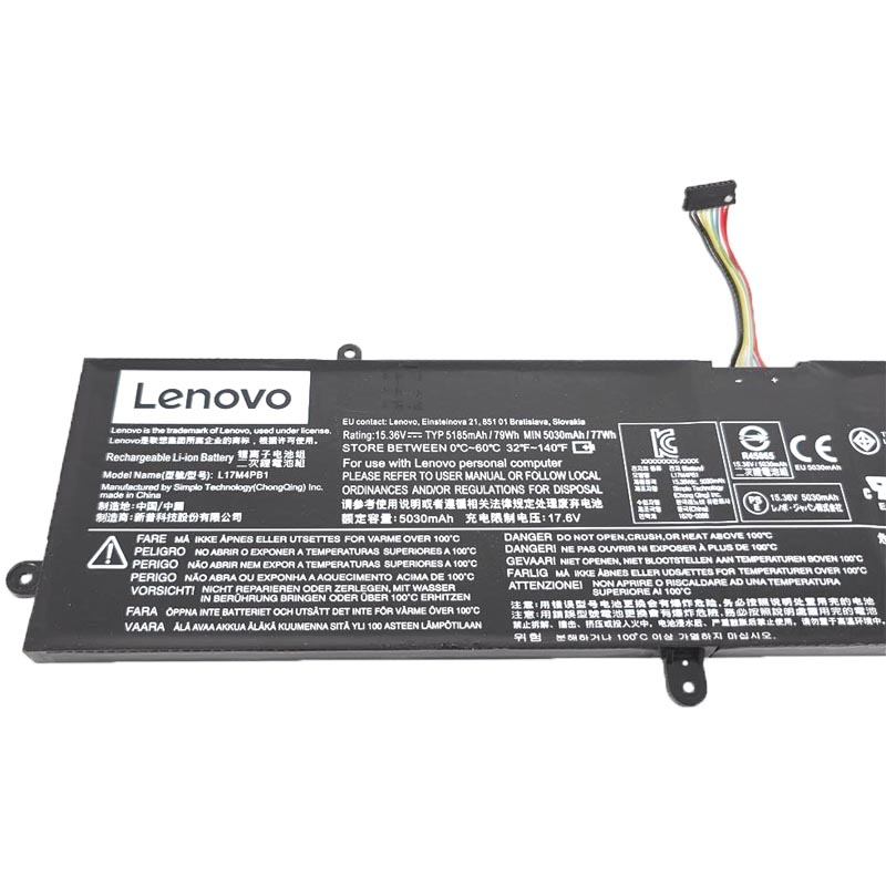 5185mAh 79Wh 4-Zellen Akku Lenovo Ideapad 720S-15IKB 81AC0034GE