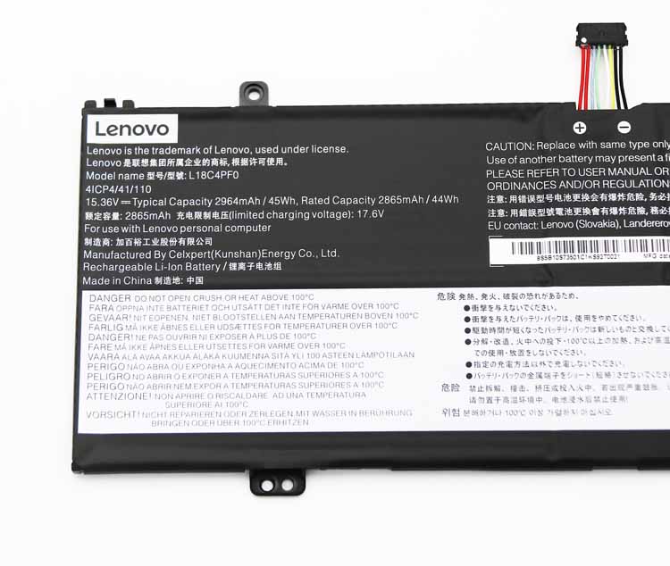 Original 2964mAh 45Wh 4 Zellen Akku Lenovo ThinkBook 14s-IML 20RS