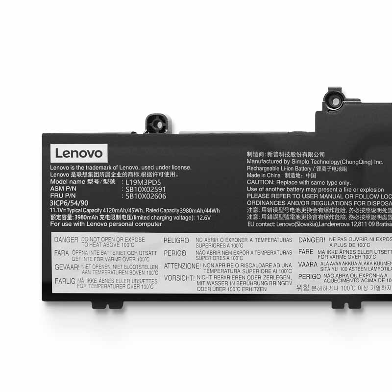 Original 4055mAh 45Wh 4 Zellen Akku Lenovo ThinkPad E14 Gen 2 20TB