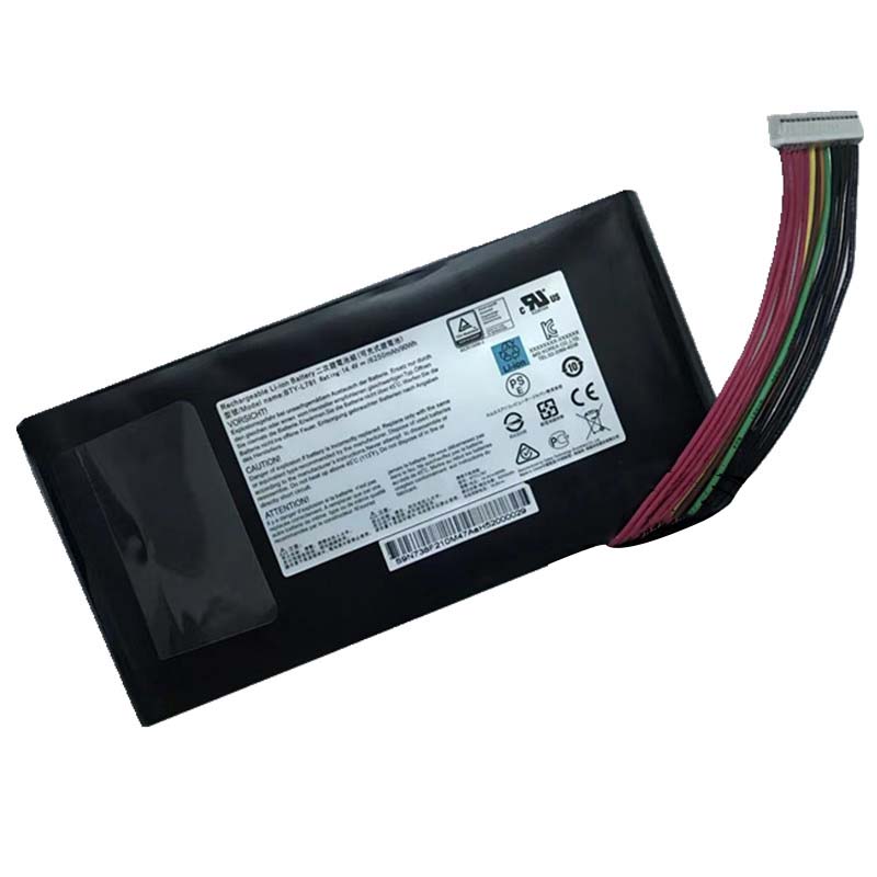 Original 4600mAh 52.4Wh 3 Zellen Akku MSI GT75 Titan 8SG-059