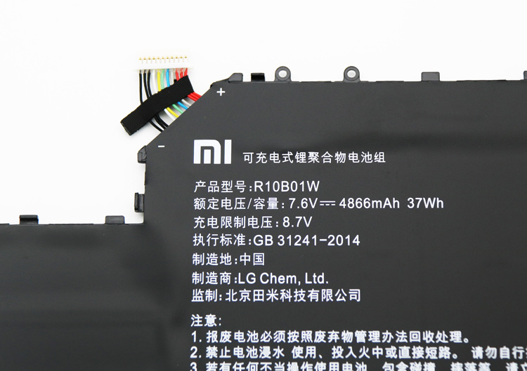 Original 4866mAh 37Wh 4 Zellen Akku Xiaomi R10B01W R10BO1W